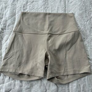 CRZ YOGA tan Butterluxe Shorts